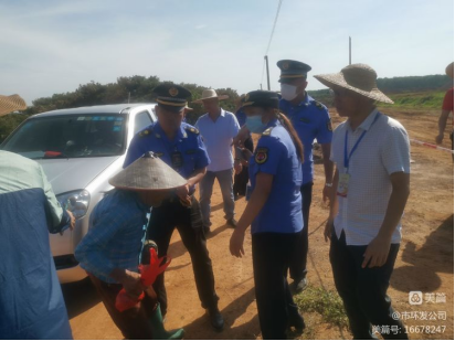 yl6809永利皇宫积极协调，主动担当，高效推进海口市琼山区三门坡镇中埇村土地整治项目清杂工作(图4)