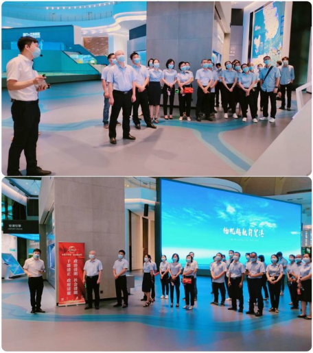 不忘初心知来路 肩负使命启新程——yl6809永利皇宫赴海口江东新区展示中心开展“迎七一”主题党日活动(图3)