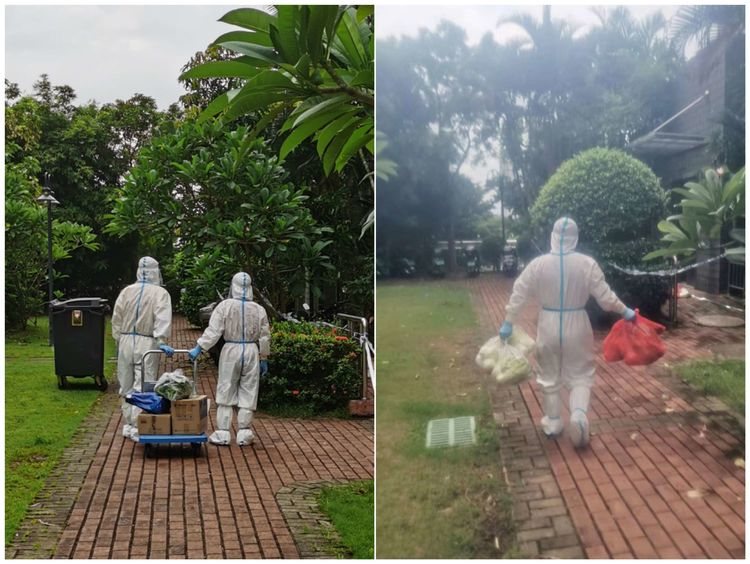 疫情下的坚守——yl6809永利皇宫第一分队海航城抗疫纪实(图2)