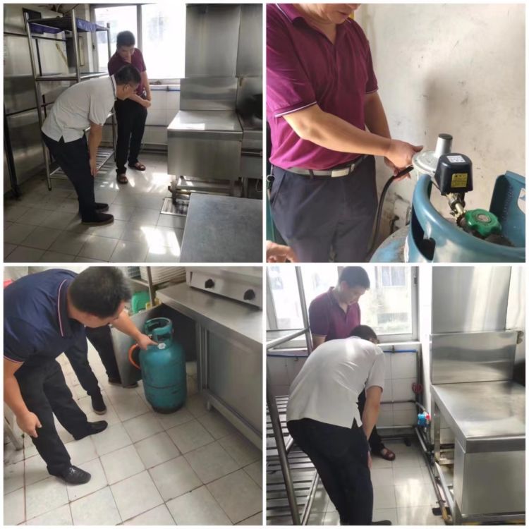 yl6809永利皇宫开展瓶装燃气安全专项检查