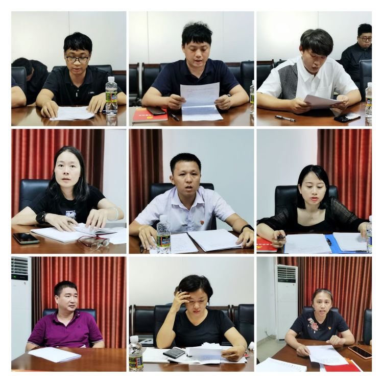 yl6809永利皇宫召开支部党员大会集体学习暨进行预备党员转正(图5)