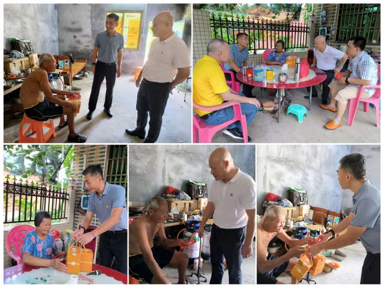 中秋情意浓，帮扶送温暖——yl6809永利皇宫开展2023年中秋慰问活动(图5)