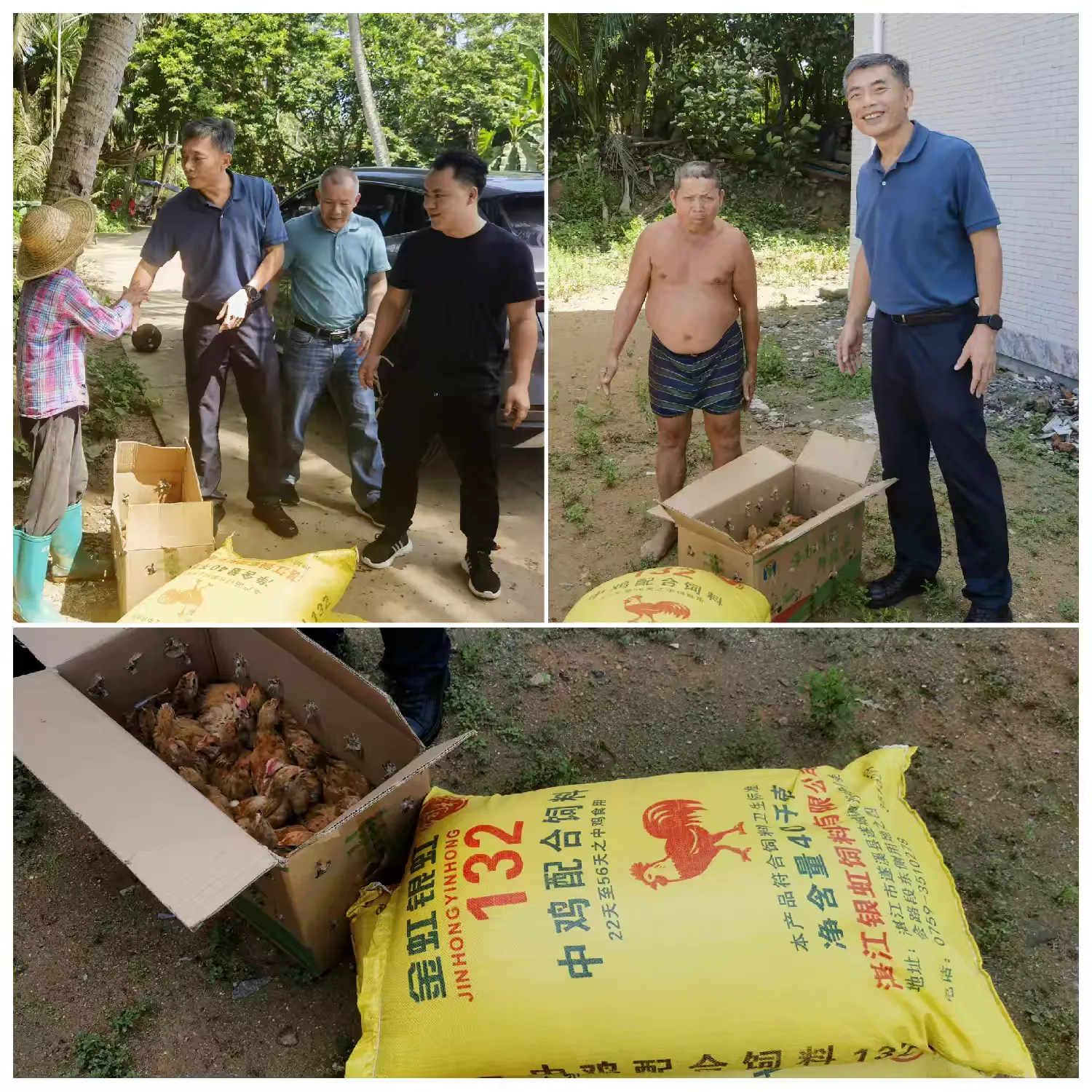 yl6809永利皇宫党委副书记林明智带队到帮扶村开展慰问乡村振兴工作人员和帮扶相对稳定户工作(图2)